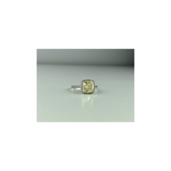 925 Sterling Silver CZ Ring Size 7