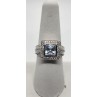 925 Sterling Silver CZ Ring Size 8
