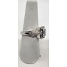 925 Sterling Silver CZ Ring Size 8
