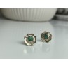 925 Sterling Silver Malachite Stud Earrings