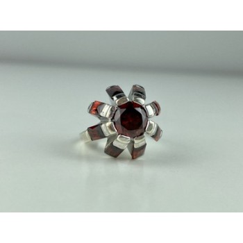 925 Sterling Silver Spessartine 