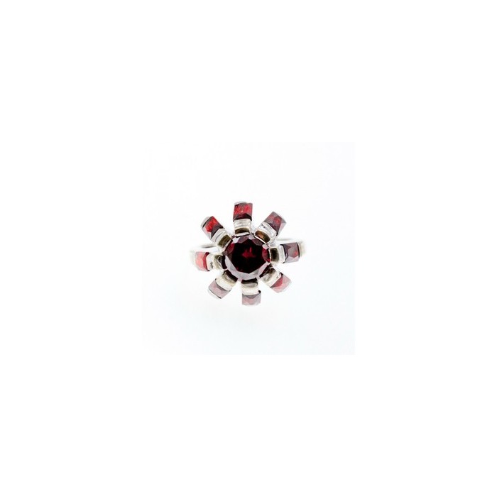 925 Sterling Silver Spessartine 