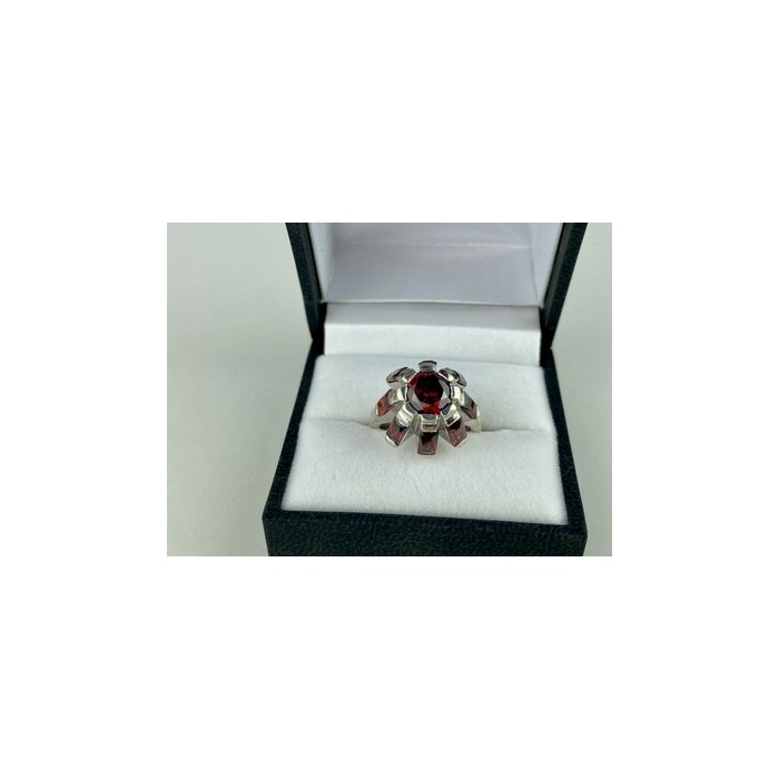925 Sterling Silver Spessartine 