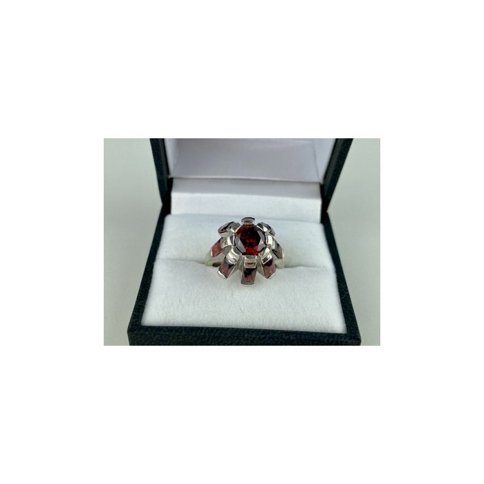 925 Sterling Silver Spessartine 