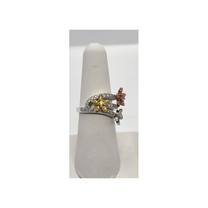 925 Sterling Silver CZ Ring Size 7