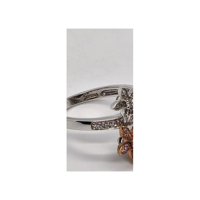 925 Sterling Silver CZ Ring Size 7
