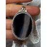 Vintage 925 Sterling Silver Agate Pendant Length 2.3 Inch