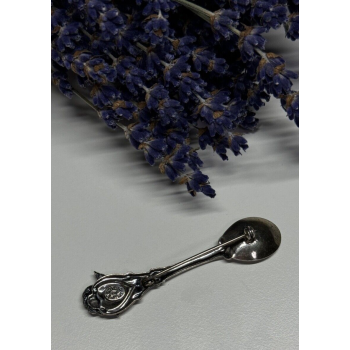 Jewelart 925 Sterling Silver Spoon Brooch