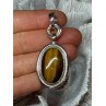 925 STERLING SILVER AMBER PENDANT LENGTH 2.5 Inch