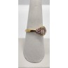 925 Sterling Silver Quartz & Topaz Ring Size 7.5