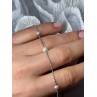 925 STERLING SILVER PEARLS NECKLACE LENGTH 18 INCH ELEGANT