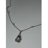 925 STERLING SILVER PEARLS NECKLACE LENGTH 18 INCH ELEGANT