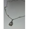 925 STERLING SILVER PEARLS NECKLACE LENGTH 18 INCH ELEGANT