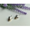 Vintage 925 Sterling Silver Gold Plated Earrings