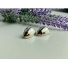 Vintage 925 Sterling Silver Gold Plated Earrings
