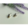 Vintage 925 Sterling Silver Gold Plated Earrings