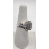 925 Sterling Silver CZ Ring Size 7.5