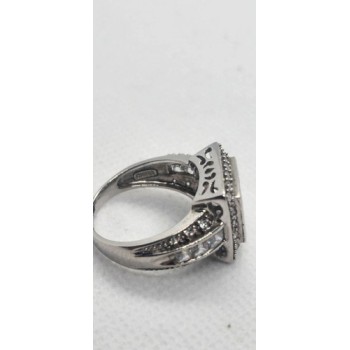 925 Sterling Silver CZ Ring Size 7.5