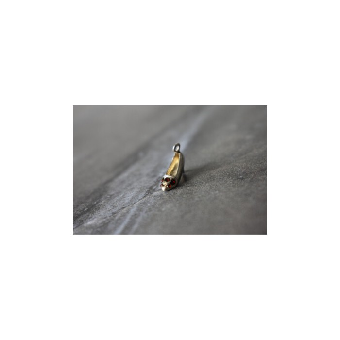 925 Sterling Silver Garnet & Heliodor 