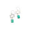 925 Sterling Silver Malachite Earrings