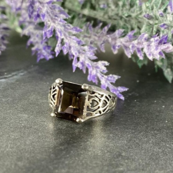 925 Sterling Silver Hessonite 
