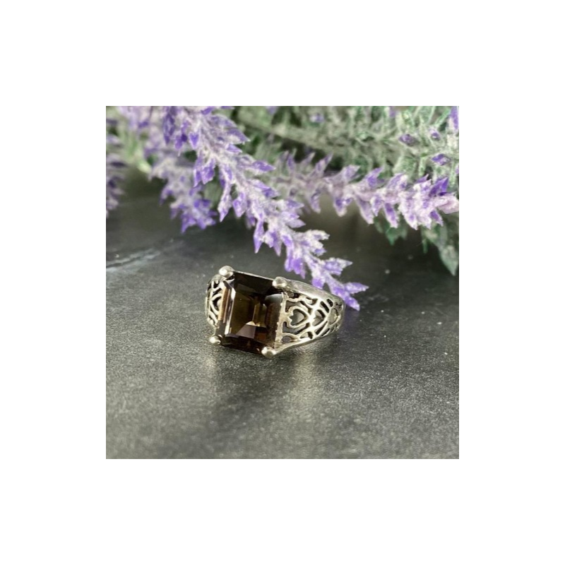 925 Sterling Silver Hessonite 