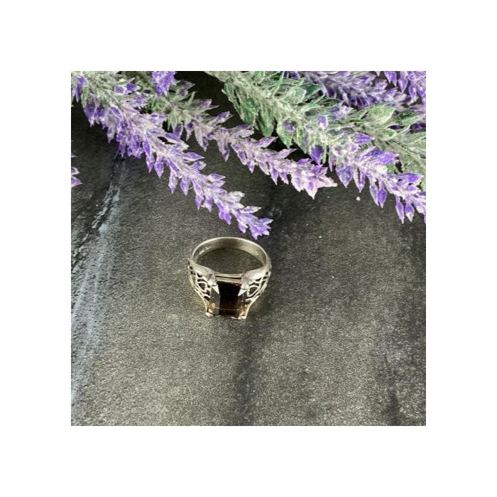 925 Sterling Silver Hessonite 