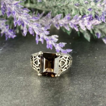 925 Sterling Silver Hessonite 