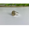 Vintage 925 Sterling Silver Agate Ring Size 5.5