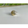 Vintage 925 Sterling Silver Agate Ring Size 5.5