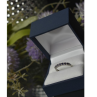 925 Sterling Silver Iolite Ring Size 7