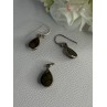 925 Sterling Silver Quartz Earrings & Pendant Set