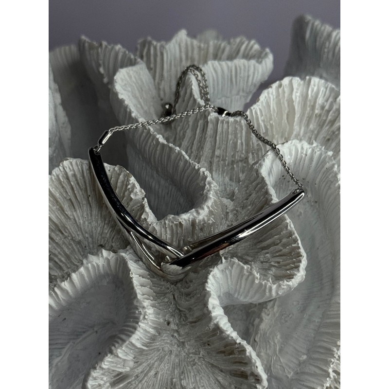 Elegant 925 Sterling Silver Bracelet Sizable