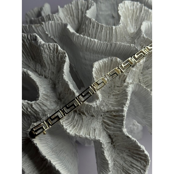 Elegant 925 Sterling Silver Bracelet Length 7