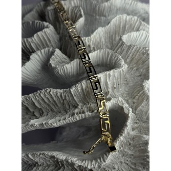 Elegant 925 Sterling Silver Bracelet Length 7