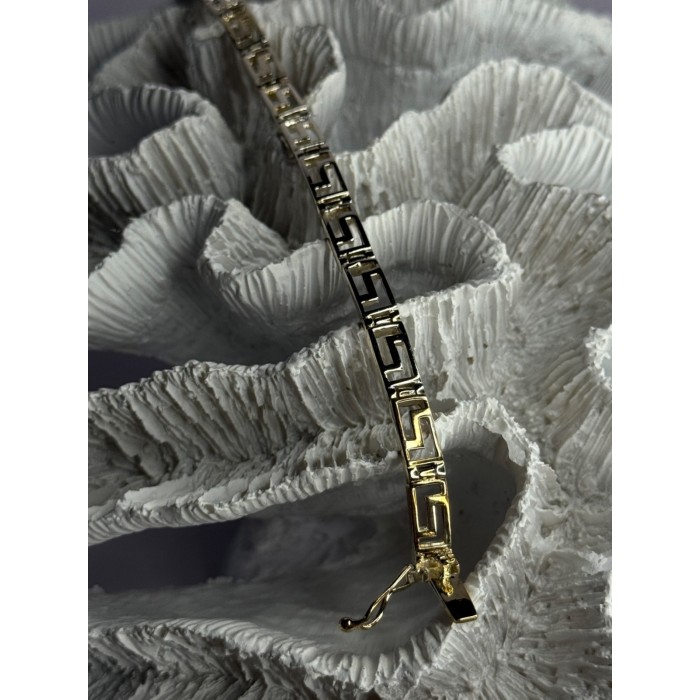 Elegant 925 Sterling Silver Bracelet Length 7