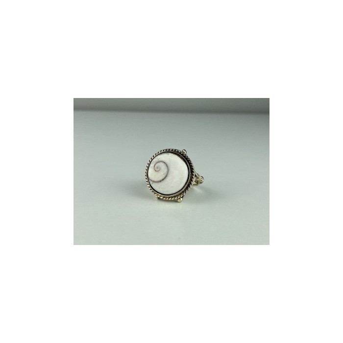 Vintage 925 Sterling Silver Agate Ring Size 9.5