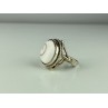 Vintage 925 Sterling Silver Agate Ring Size 9.5