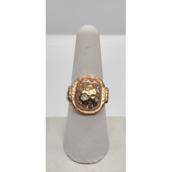 925 Sterling Silver CZ Ring Size 8