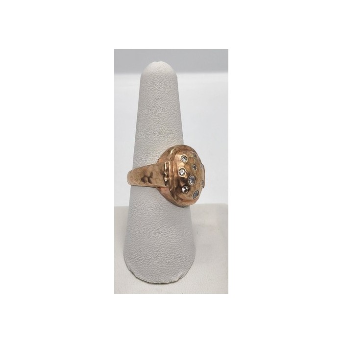 925 Sterling Silver CZ Ring Size 8