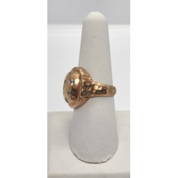 925 Sterling Silver CZ Ring Size 8