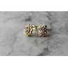 925 Sterling Silver Amethyst Stud Earrings