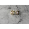 925 Sterling Silver Amethyst Stud Earrings