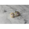 925 Sterling Silver Amethyst Stud Earrings