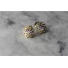 925 Sterling Silver Amethyst Stud Earrings