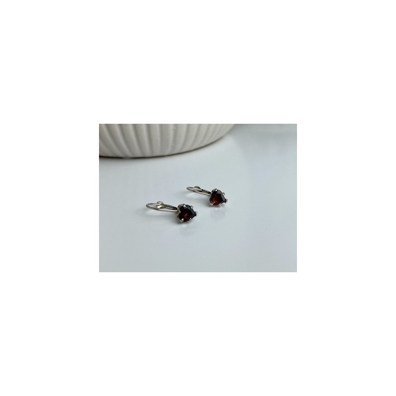 925 Sterling Silver Spessartine 