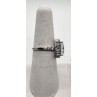 925 Sterling Silver CZ Ring Size 7