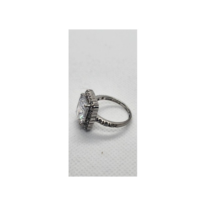 925 Sterling Silver CZ Ring Size 7