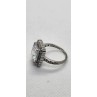 925 Sterling Silver CZ Ring Size 7