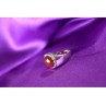 925 Sterling Silver Carnelian Ring Size 6.5